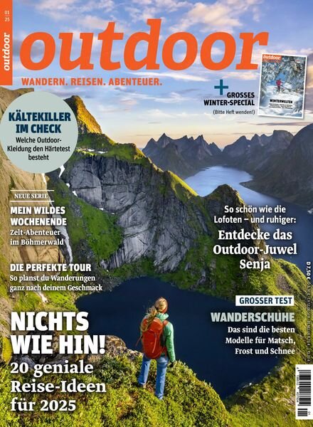 Outdoor – Januar 2025 Cover