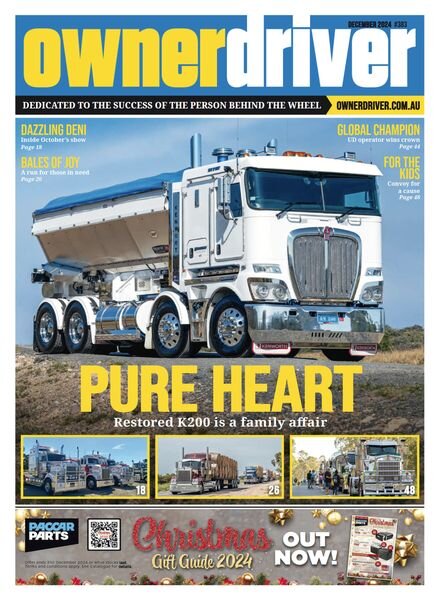 Owner Driver – Issue 383 2024 Cover