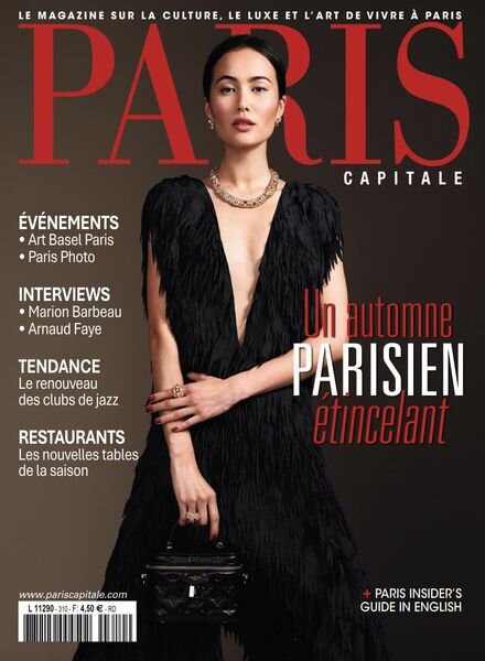 Paris Capitale – Automne 2024 Cover