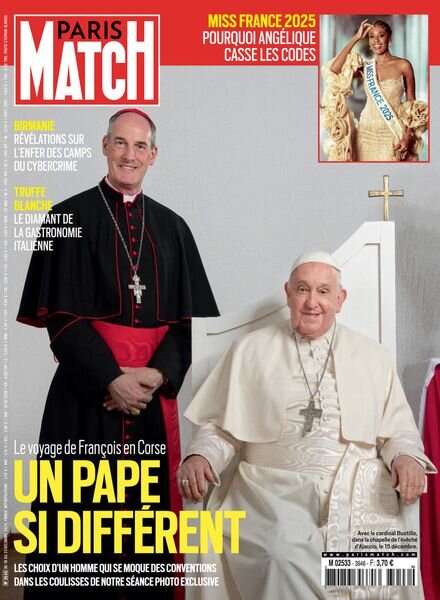 Paris Match – 19 Decembre 2024 Cover
