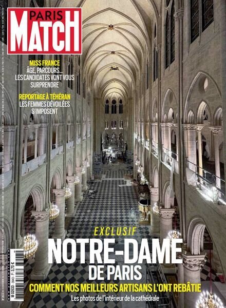Paris Match – 28 Novembre 2024 Cover
