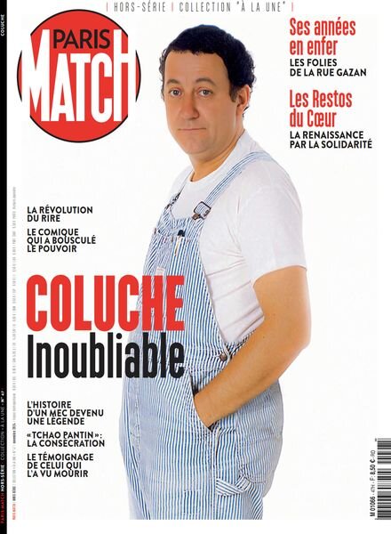 Paris Match – Hors-Serie – Collection A La Une N 47 – Novembre 2024 Cover