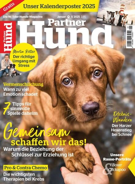 Partner Hund – Januar 2025 Cover