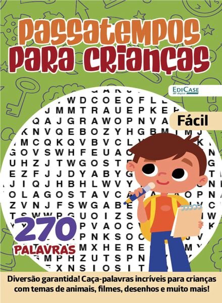 Passatempos para Criancas – Novembro 2024 Cover