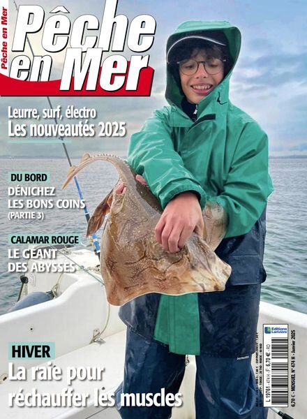 Peche en Mer – Janvier 2025 Cover