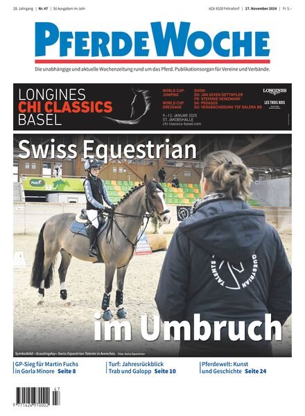 PferdeWoche – 27 November 2024 Cover