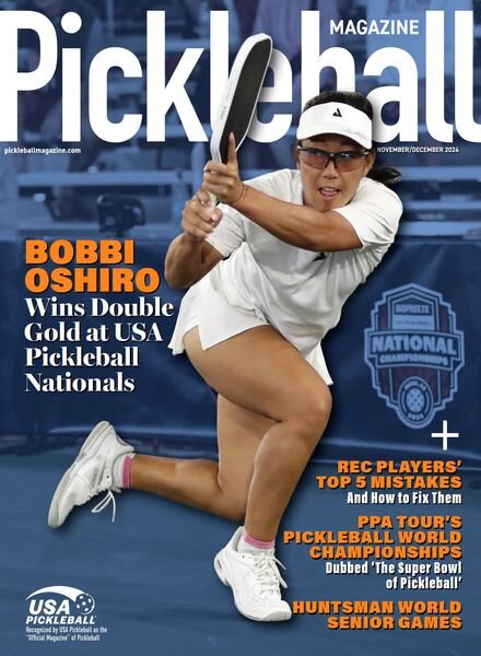 Pickleball Magazine – November-December 2024 Cover