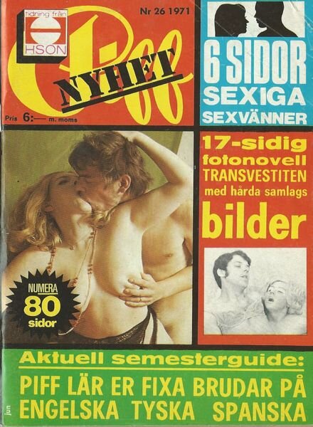 Piff – Nr 26 1971 Cover