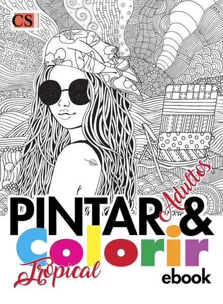 Pintar e Colorir Adultos – Dezembro 2024 Cover