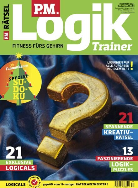 PM Logik Trainer – Dezember 2024 Cover
