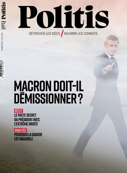 Politis – 12 Decembre 2024 Cover