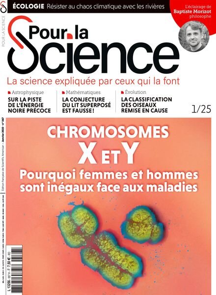 Pour la Science – Janvier 2025 Cover