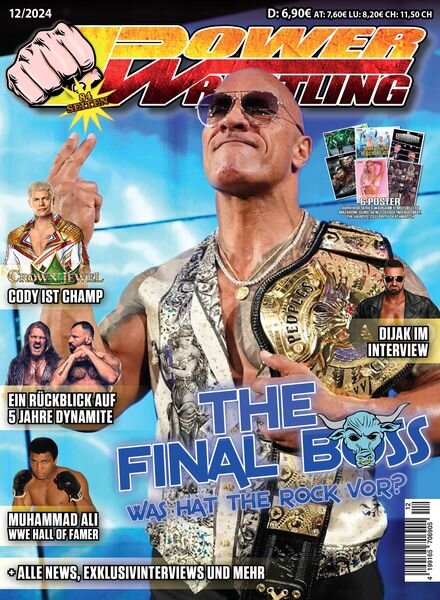 Power-Wrestling – Dezember 2024 Cover