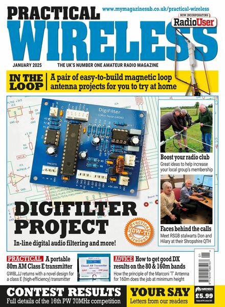 Practical Wireless – January 2025 Cover