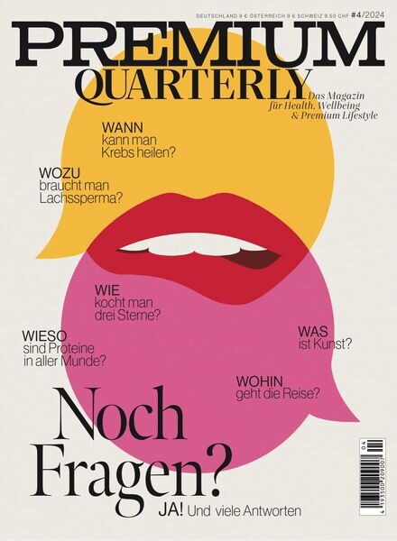 Premium Quarterly – Ausgabe 4 2024 Cover