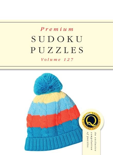 Premium Sudoku Puzzles – Issue 127 2024 Cover