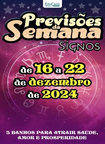 Previsoes da Semana – 16 Dezembro 2024 Cover