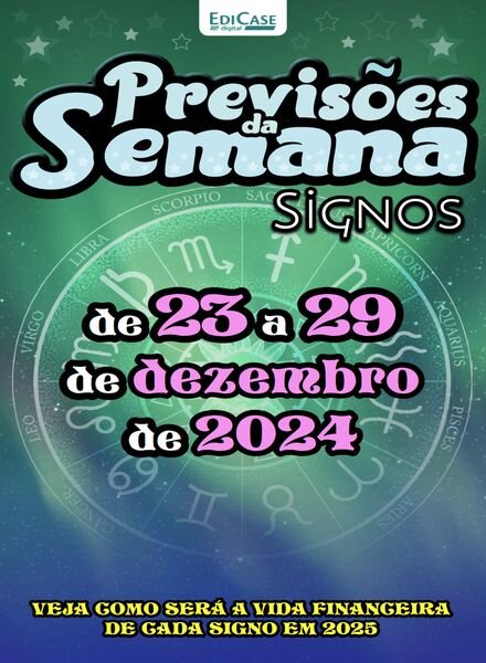 Previsoes da Semana – 23 Dezembro 2024 Cover