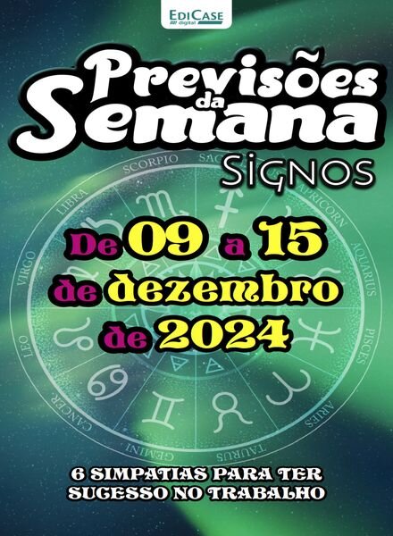 Previsoes da Semana – 9 Dezembro 2024 Cover