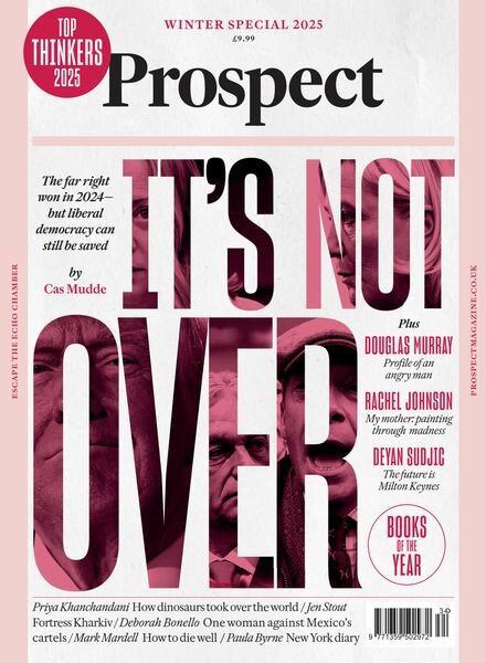Prospect Magazine – January-February 2025 Cover