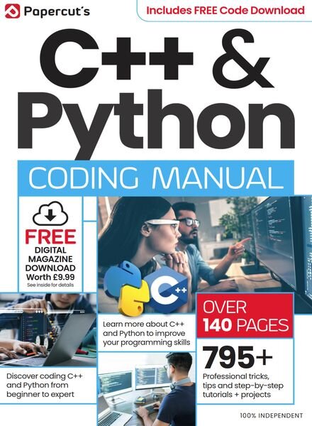 Python & C++ Coding Manual – Issue 6 2024 Cover