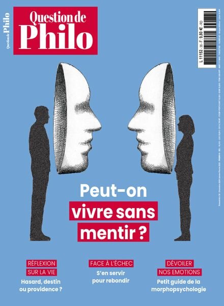 Question de Philo – Decembre 2024 – Janvier-Fevrier 2025 Cover