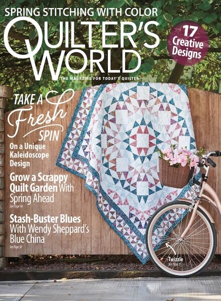 Quilter’s World – Spring 2025 Cover