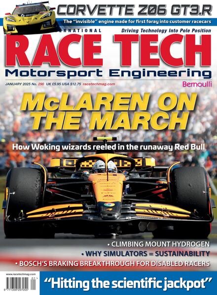 Race Tech – January 2025 Cover