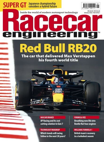 Racecar Engineering – January 2025 Cover