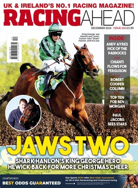 Racing Ahead – December 2024 Cover
