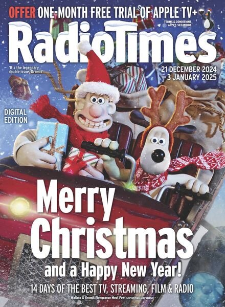 Radio Times – 21 December 2024 Cover