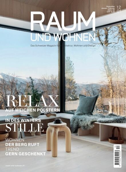 Raum und Wohnen – Dezember 2024 – Januar 2025 Cover