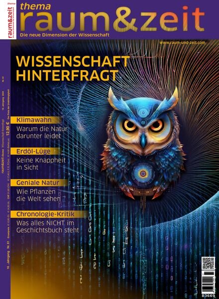 Raum&Zeit – 12 Dezember 2024 Cover