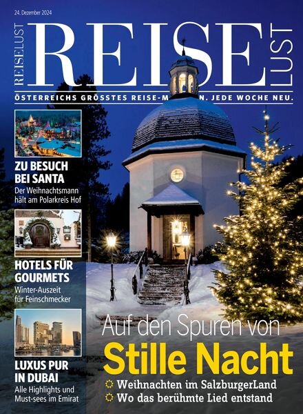 Reiselust – 24 Dezember 2024 Cover