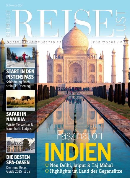 Reiselust – 26 November 2024 Cover