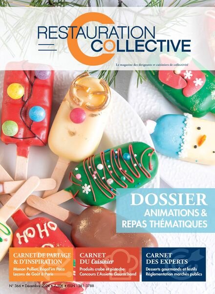 Restauration Collective – Decembre 2024 Cover