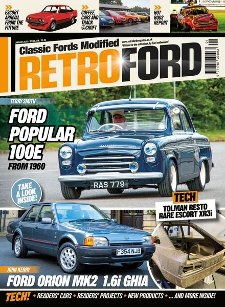Retro Ford – January 2025 Cover
