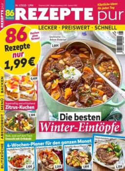 Rezepte pur – Januar 2025