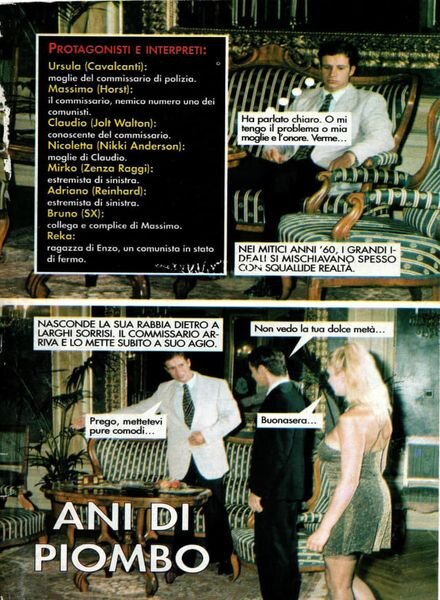 Rivista Italiana Ignota – N 1 2000 Ani di Piombo Cover