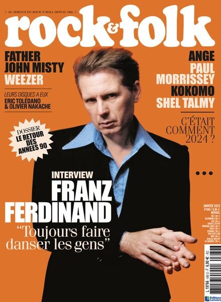 Rock & Folk – Janvier 2025 Cover