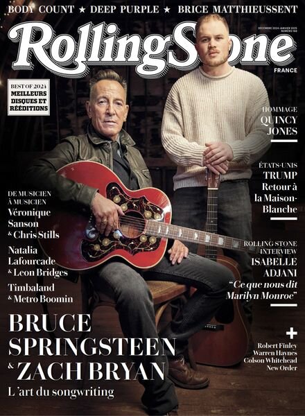 Rolling Stone France – Decembre 2024 – Janvier 2025 Cover