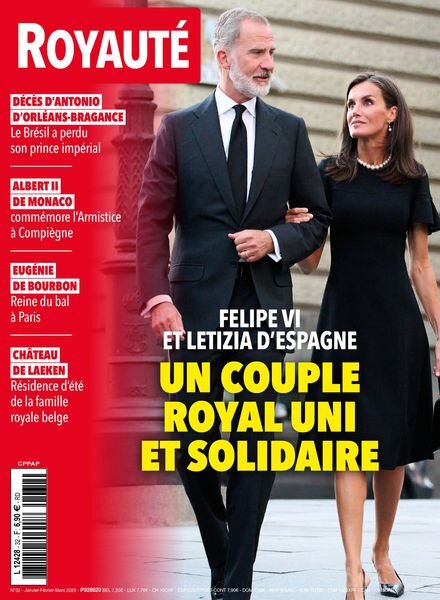 Royaute – Janvier-Fevrier-Mars 2025 Cover