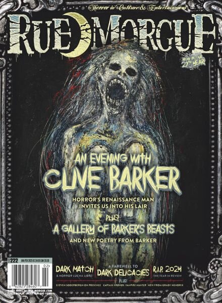 Rue Morgue – January-February 2025 Cover