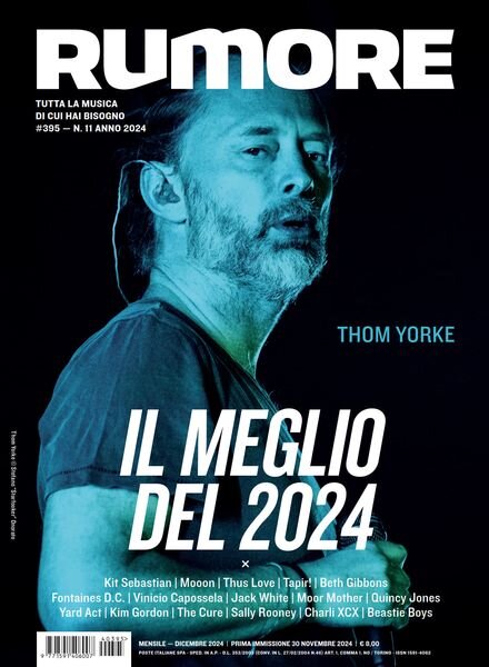 Rumore – Dicembre 2024 Cover