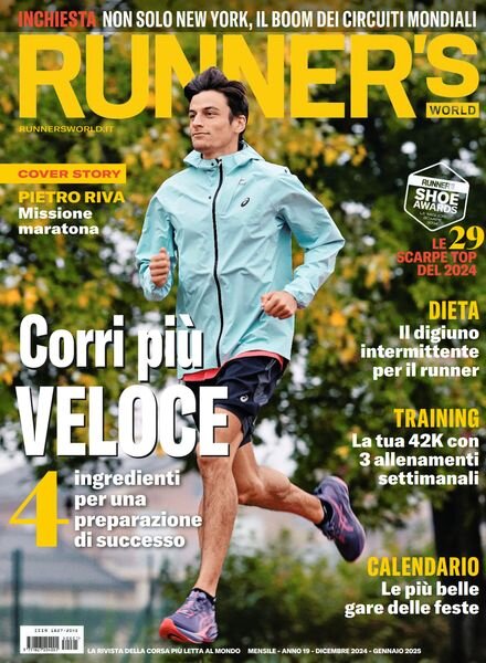 Runner’s World Italia – Gennaio 2025 Cover