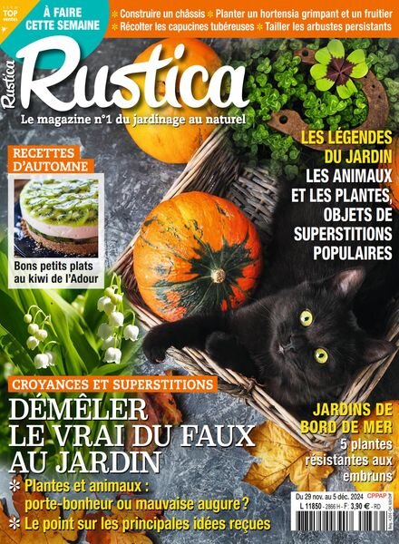 Rustica – 29 Novembre 2024 Cover