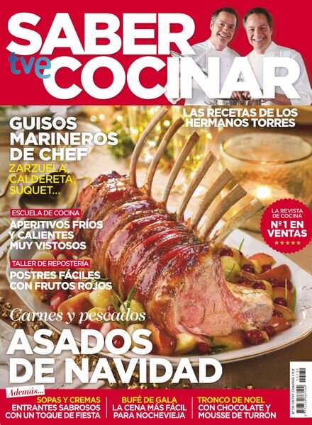 Saber Cocinar – Diciembre 2024 Cover