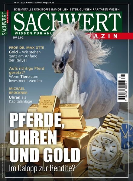Sachwert Magazin – Dezember 2024 Cover