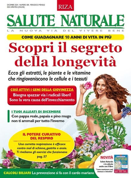 Salute Naturale – Dicembre 2024 Cover