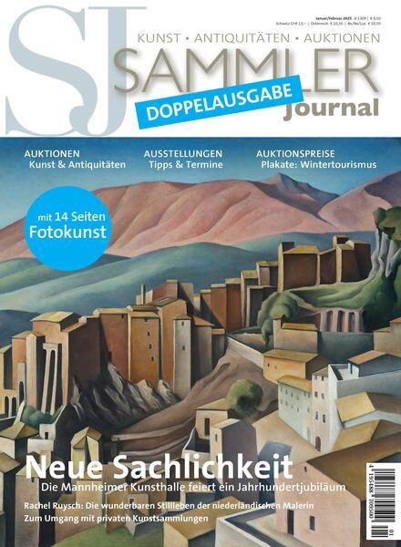 Sammler Journal – Januar 2025 Cover